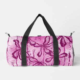 Inkalte Lilien - rosa Duffle Bag
