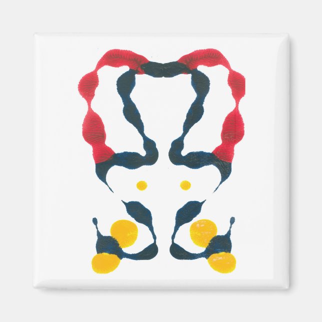 Inkblot Art Magnet (Vorne)