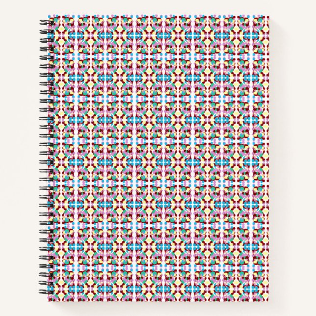 Inkblot Art Notebook Notizbuch (Vorderseite)