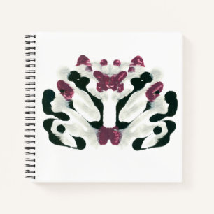 Inkblot Art Notizbuch