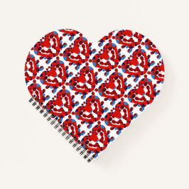 Inkblot Art Notizbuch