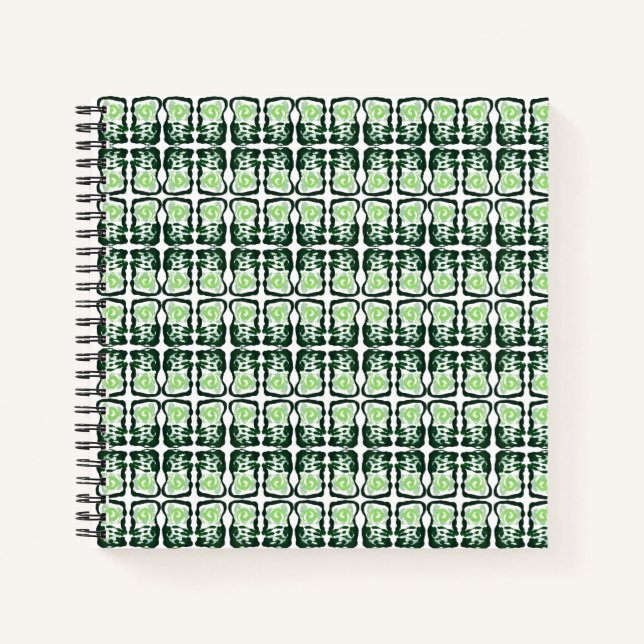 Inkblot Art Notizbuch (Vorderseite)