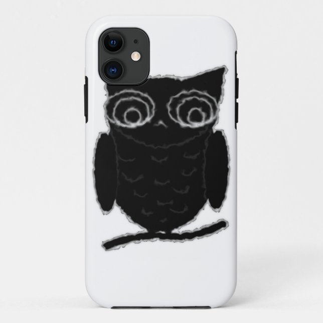 Inkblot Owl Case-Mate iPhone Hülle (Rückseite)