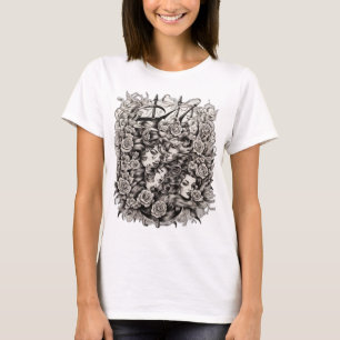 InkCraft: Traditioneller Sailor Jerry Flash Tattoo T-Shirt