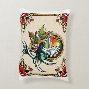 InkDream Pillow oder "Tattooed Serenity Pillow" Dekokissen