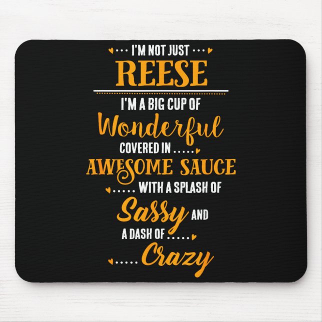 Inked Creation - Reese Big Cup Of Awesome Sy Cly C Mousepad (Vorne)