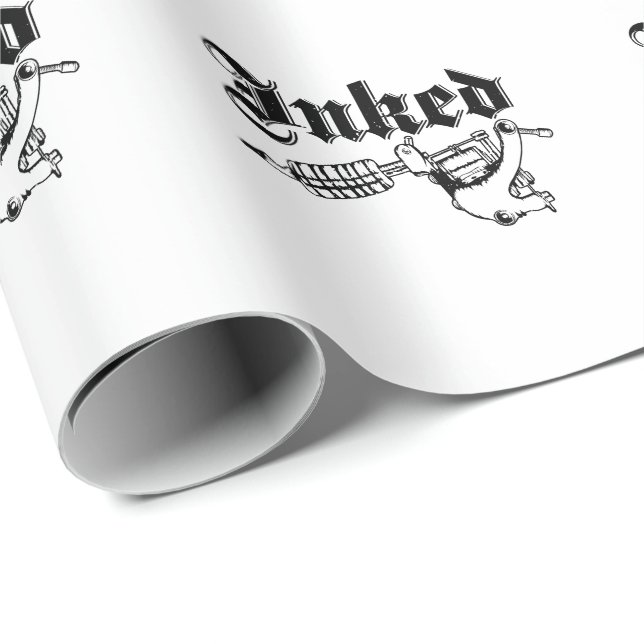 inked Tätowierung Geschenkpapier (Rolleneckpunkt)
