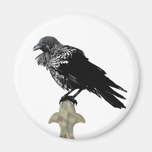 Inken Raven Magnet (Vorne)