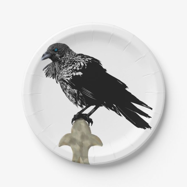 Inken Raven Pappteller (Vorderseite)