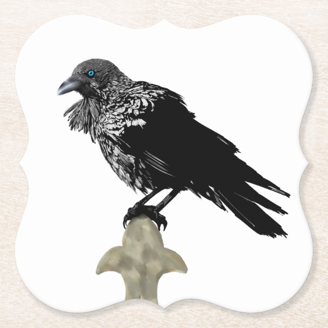 Inken Raven Untersetzer (Vorderseite)