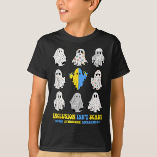 Inklusion ist nicht Beängstigend-Down-Syndrom Bewu T-Shirt