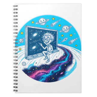 Inklusion Kosmischer Professor Entwurf Notizblock