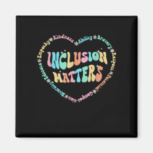 Inklusion S Autismus Bewusstsein Sped Teacher Kind Magnet