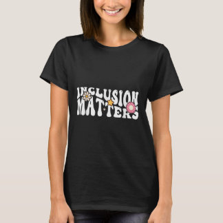 Inklusion S Special Bildung Autismus Sensibilisier T-Shirt