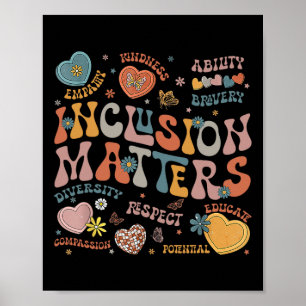 Inklusionsprobleme-Shirt Autism Awareness Special Poster