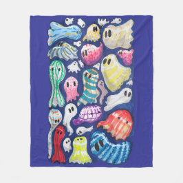 Inklusive Geister Fleecedecke