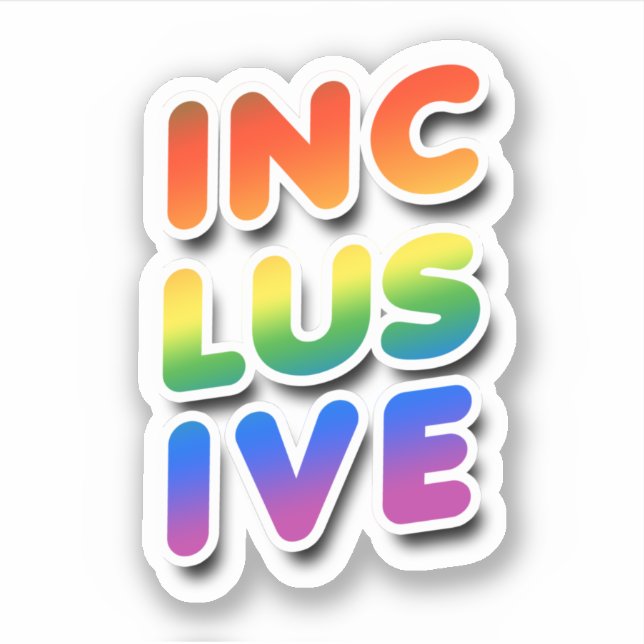 INKLUSIVE STICKER (Vorderseite)