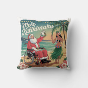 Inklusiver hawaiianischer Weihnachtswurf Kissen