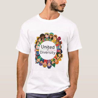 Inklusiver Unity-T - Shirt | Vereint in Diversity