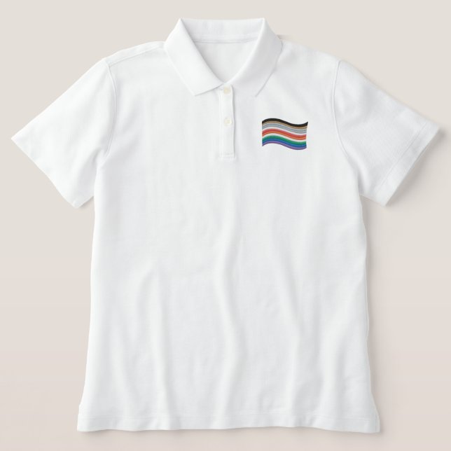 Inklusives, besticktes Shirt (Design Vorderseite)