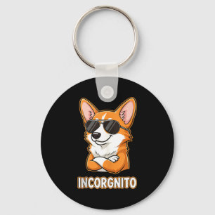Inkognito Lustiger Waliser Corgi Hundebesitzer Hum Schlüsselanhänger