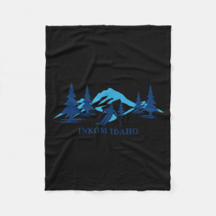 Inkom idaho Skigebiet Skifahren Skifahrer Fleecedecke