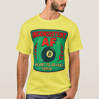 Inkonsistentes AF Billard T-Shirt