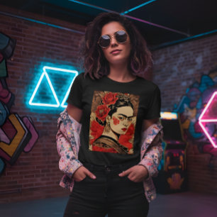 InkPunk-Symbol: Frida Kahlo T-Shirt
