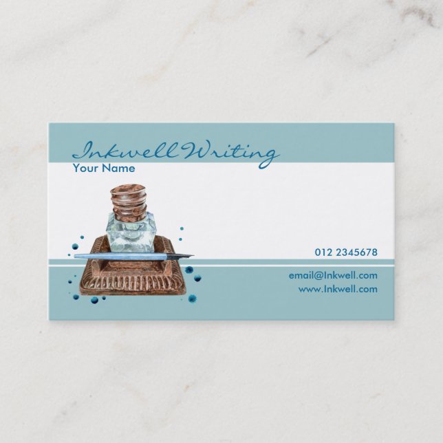 Inkwell Business Card Visitenkarte (Vorderseite)