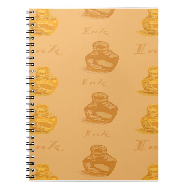 Inkwells Sepia Notizblock (Vorderseite)