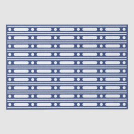 Inky Blue 2 Bone Inlay Dots Decoupage Seidenpapier