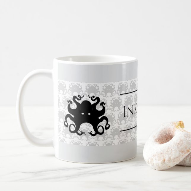 Inky Bones Press Tasse (Mit Donut)
