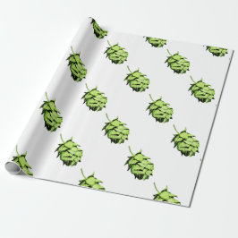 Inky Hopfenillustration für Bier-Liebhaber! Geschenkpapier