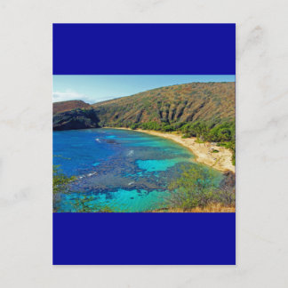 Inland, Hanauma Bay 4, Honolulu, Oahu Postkarte