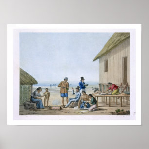 Inländische Beruf, Agagna, Guam, Philippinen, f Poster