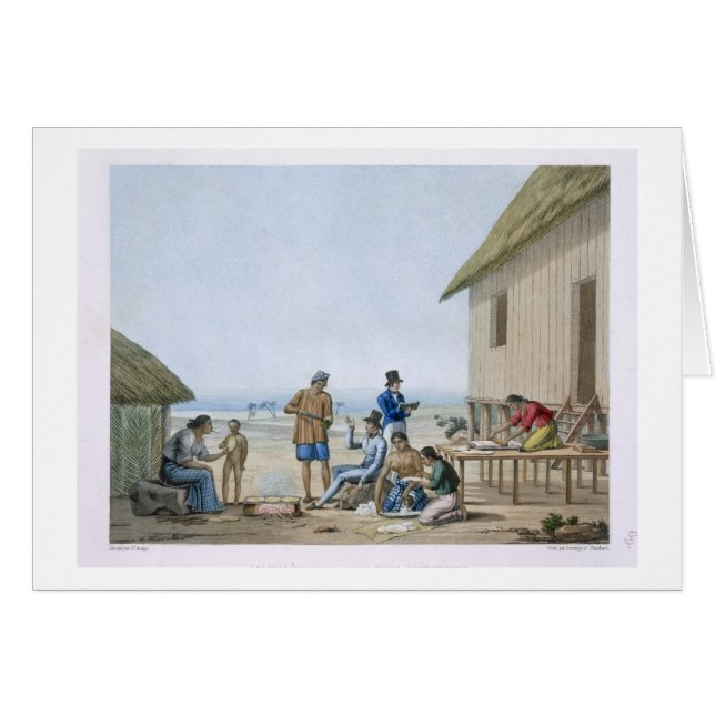 Inländische Berufe, Agagna, Guam, Philippinen, f (Vorderseite (Horizontal))