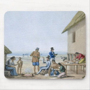 Inländische Berufe, Agagna, Guam, Philippinen, f Mousepad