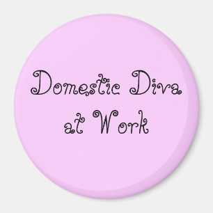Inländische Diva bei der Arbeit Magnet