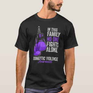 Inländische Gewalt Aufklärung Monat Handschuhe Lil T-Shirt