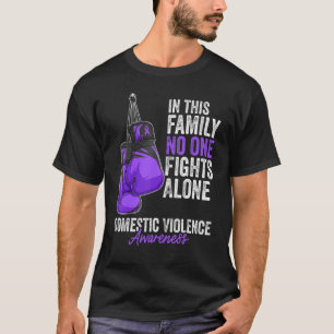 Inländische Gewalt Aufklärung Monat Handschuhe Lil T-Shirt