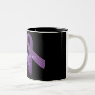 Inländische Gewalt-Bewusstseins-Tasse Zweifarbige Tasse