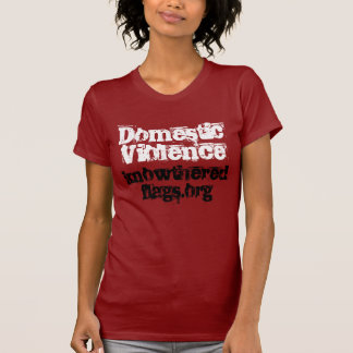 Inländische Gewalt, knowtheredflags.org T-Shirt