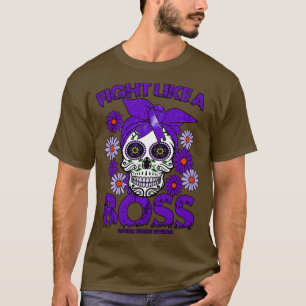 Inländische Gewalt Sensibilisierung wie ein Chef T-Shirt