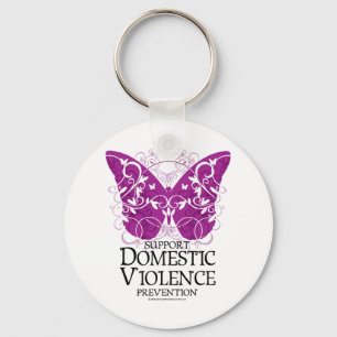 Inländischer Gewalt-Schmetterling Schlüsselanhänger