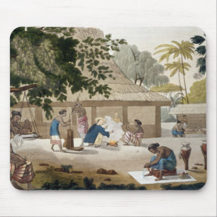 Inländisches Leben in Kupang, überziehen Timor,  Mousepad