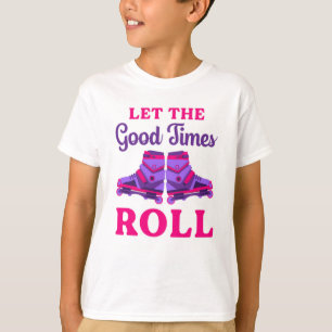 Inline Girl Skaten Queen Skater Funny Gift Idee T-Shirt