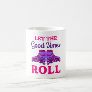 Inline Girl Skaten Queen Skater Funny Girl Kaffeetasse