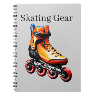 Inline-Skateschuhe – Ganzjahresleistung Notizblock