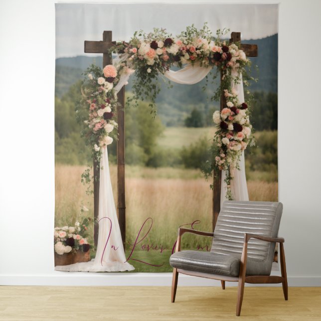 #InLove'sEmbraceTapestry Wandteppich (Beispiel)