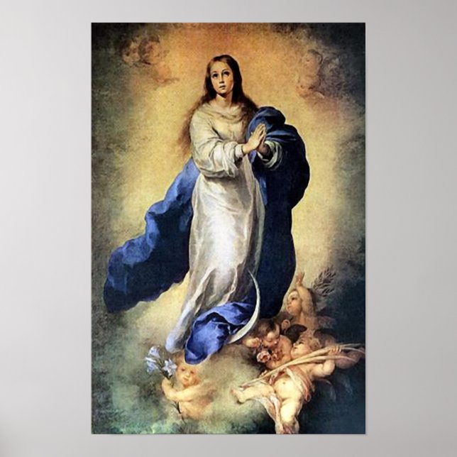 Inmaculate Conception 01A Jungfrau Mary Poster (Vorne)